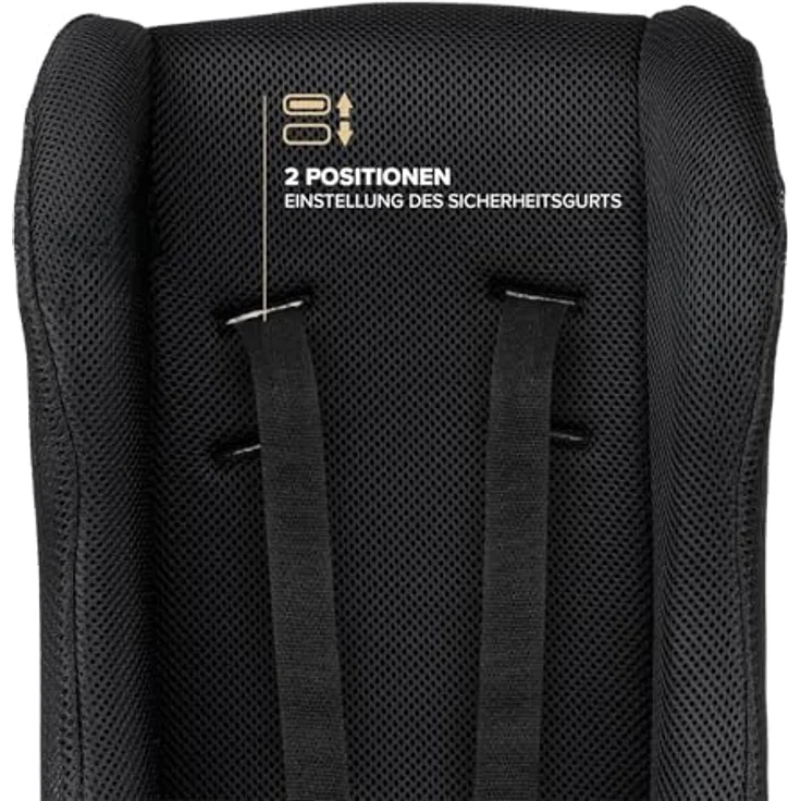 Polisport Mini Pelican, Sitzverkleinerer für Fahrradanhänger, wetterfest, schwarz, für Kinder bis 15 kg – Bild 5