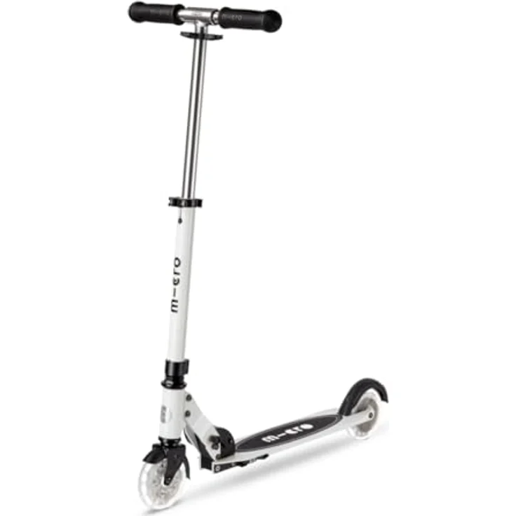 Micro Mobility Systems D GmbH micro sprite LED Glow, Leuchtender Scooter mit kinetischen LED-Rollen, weiß – Bild 1