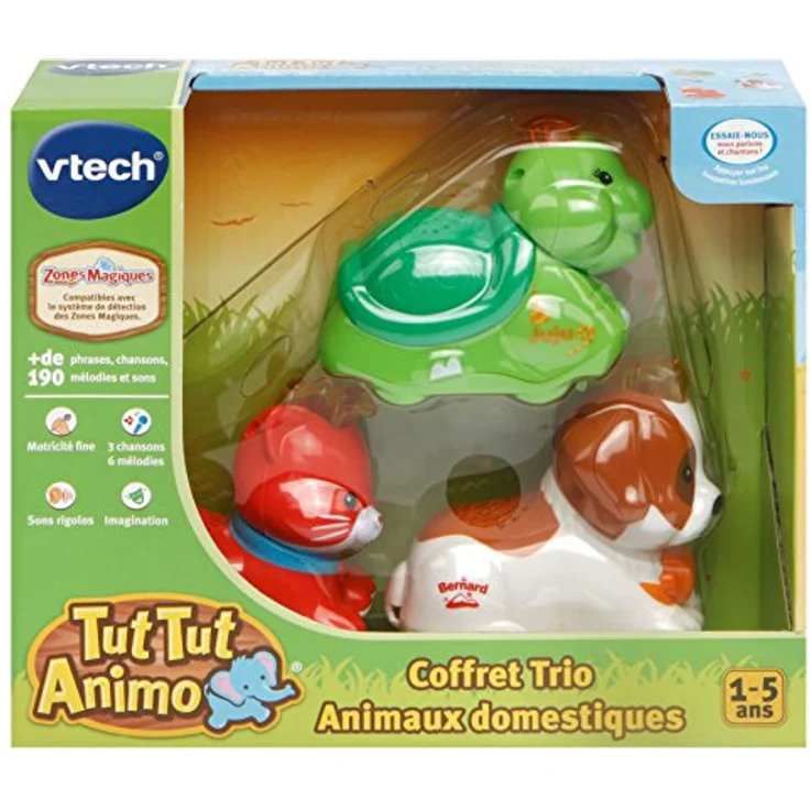 VTech Roboter interactivo 242875, interaktive Spielzeugfigur aus hochwertigem Kunststoff für Kinder ab 1 Jahr, mehrfarbig – Bild 1