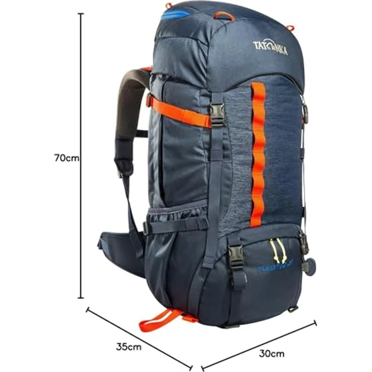 TATONKA® Yukon JR 32, Trekkingrucksack 32L mit V Comfort Vario-Tragesystem, 59 cm, navy – Bild 11