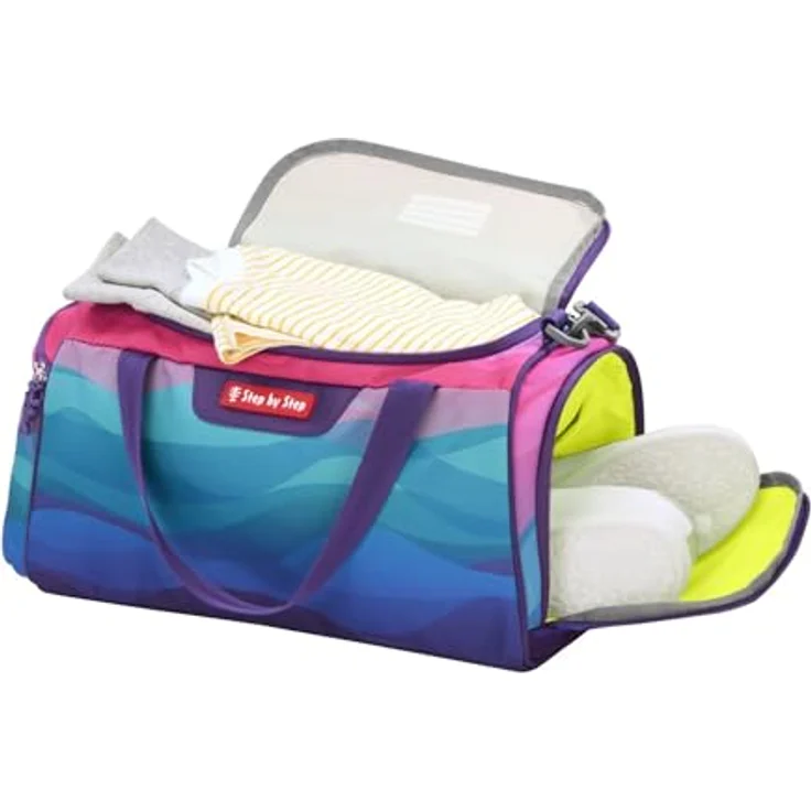 Step by Step Sporttasche 36 cm, grau, 100% Polyester, ideal für Kinder 스포츠  – Bild 2