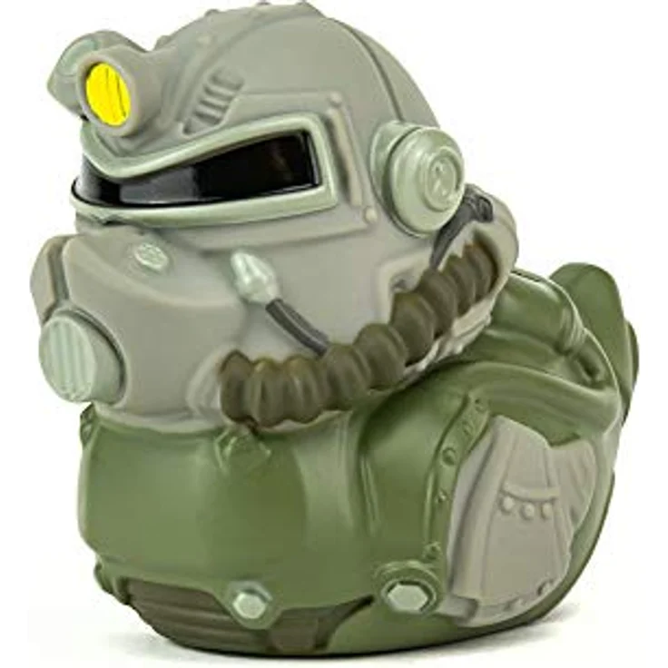 TUBBZ T-51 Sammler-Vinyl-Gummiente Figur, 9 cm groß - Offizielles Fallout Merchandise – Bild 1