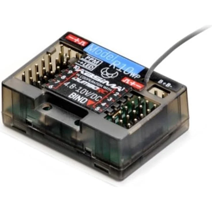 Absima R10WP, 10-Kanal Empfänger 2,4 GHz, passend für CR10P Fernsteuerung