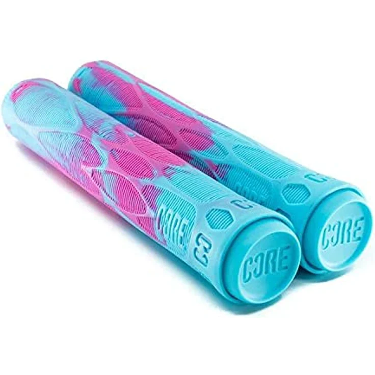 Core Action Sports Stuntscooter Core Pro Stunt-Scooter Griffe soft 170mm Refresher (Pink/Türkis) - Premium Lenkergriffe für Action-Sportarten – Bild 6