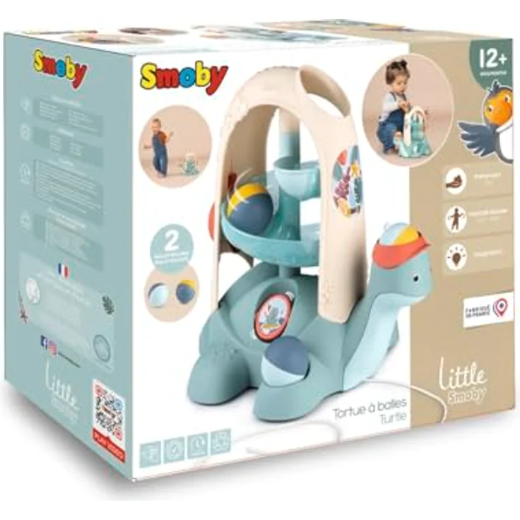 Smoby Kugelbahn LS Schildkröte, Made in Europe, kunterbunt – Bild 4
