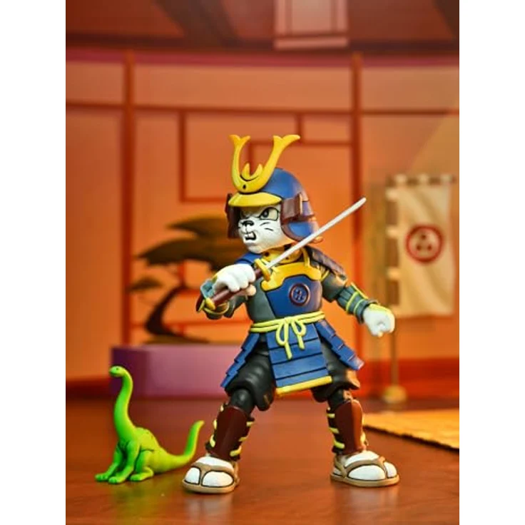 NECA Ultimate Samurai Adventure Usagi Yojimbo, 18 cm Sammelfigur mit alternativen Köpfen und Waffen, limitierte Edition – Bild 4
