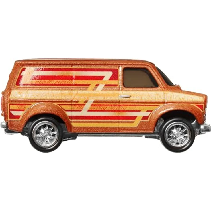 Hot Wheels Ford Transit Supervan No.109 HRT76, 1:64 Die-Cast Modell mit authentischen Details – Bild 4