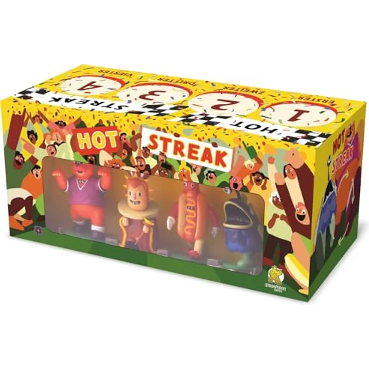 Strohmann Games Hot Streak, Brettspiel für Familien und Kenner