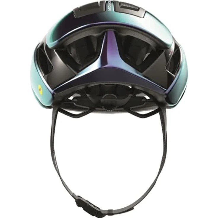 ABUS Rennradhelm Gamechanger 2.0 MIPS - High Performance Aerohelm mit optimierter Aerodynamik und Belüftung - Violett – Bild 4