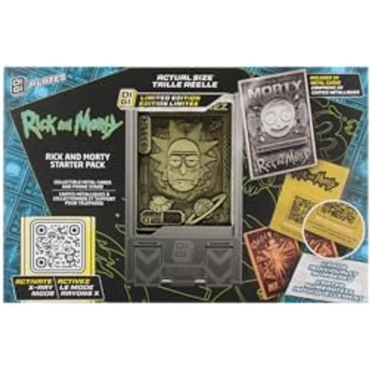The Other Rick & Morty – Starter-Set mit 3 digitalen Discs und austauschbarem Ständer, Metall Digiplates mit QR-Code – Bild 5