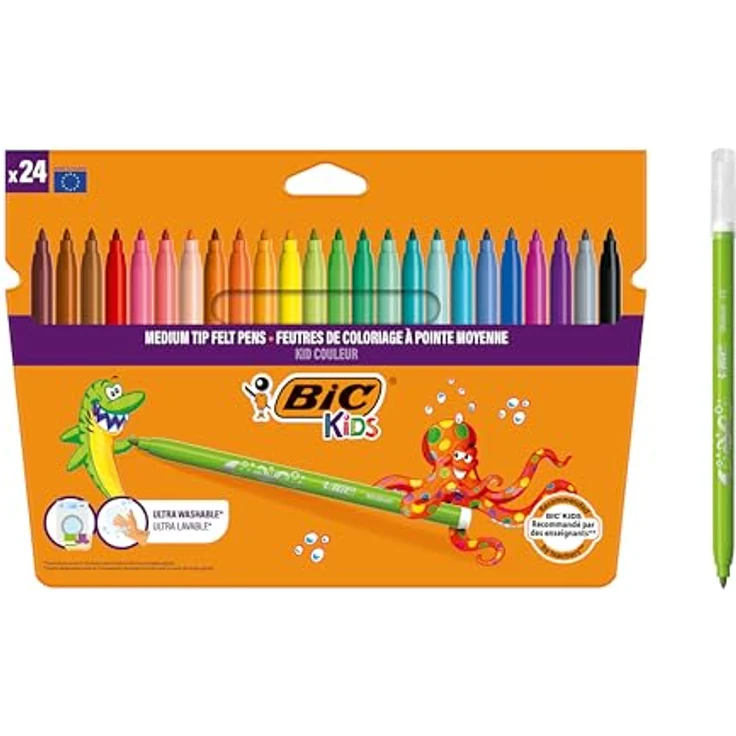 BIC Buntstift, Farbstifte Set mit 24 brillanten Farben – Bild 2