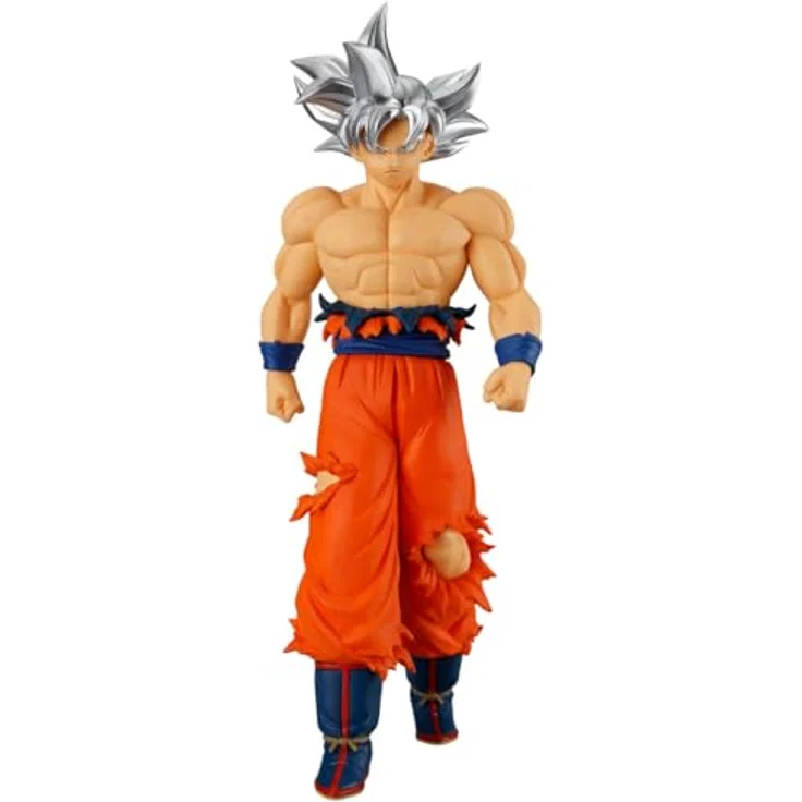 Banpresto BP29520P Goku Ultra Instinct, 20 cm PVC Actionfigur aus Dragon Ball Super, mehrfarbig, Sammelfigur mit Basisständer – Bild 1