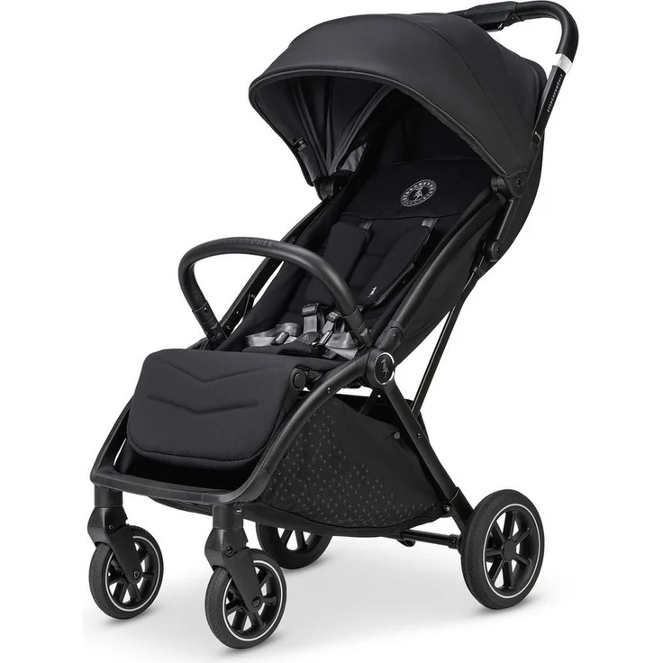 Storchenmühle Kinder-Buggy Niko, Luftkammer-Räder, XXL Sonnenverdeck UPF 50+, Einhand-Faltmechanismus, recycelte Materialien