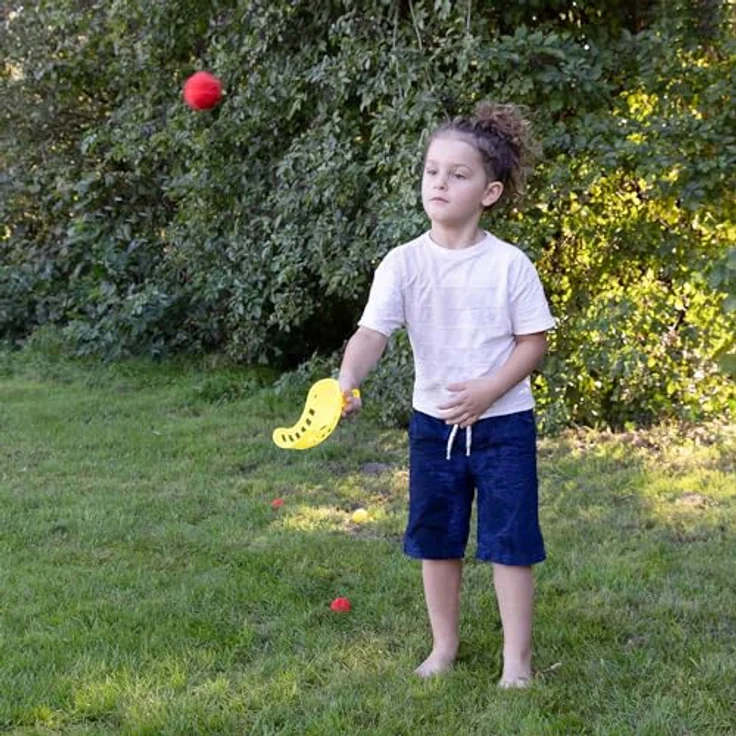 SES Creative Splash Wasserbälle Fangspiel, Wiederverwendbare Wasserball-Alternative mit 2 Wurf- und Fangkörben, Ideal für Garten und Pool, ab 3 Jahren – Bild 5