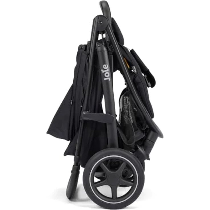 Joie Mytrax Pro Sport-Kinderwagen, bis 22 kg mit Liegefunktion, höhenverstellbarem Schieber und Regenschutz - Raven – Bild 9