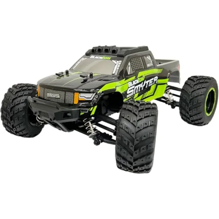 Blackzon Smyter MT 1/12 4WD, RTR Ferngesteuertes Auto mit Allradantrieb, 390er Bürstenmotor und Li-Ion-Akku, elektrisch blau oder leuchtend grün
