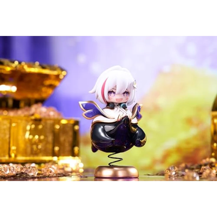 Apex Honkai: Star Rail PVC Statue Hu Tao Chibi mit Topaz & Numby Chibi Chara, 10 cm mit Base – Bild 13