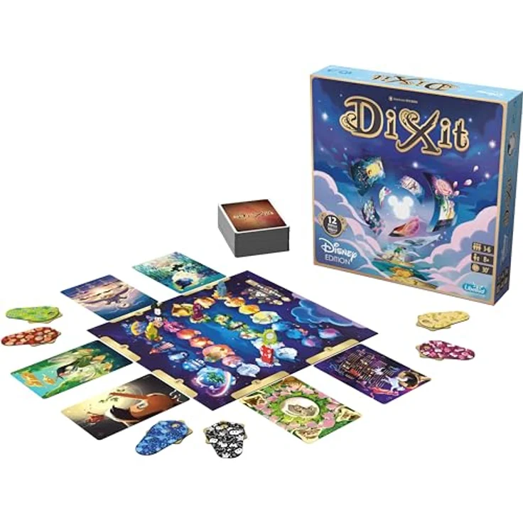 Libellud Dixit Disney FR/NL - Boardgame, 5 Szenarien, Zuverlässig, Hochwertige Qualität – Bild 5