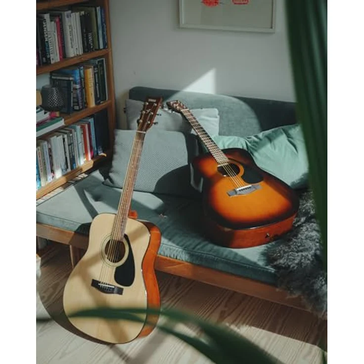 Yamaha F310II Westerngitarre, Akustikgitarre aus Meranti und Fichtenholz, perfekt für Anfänger, Braun – Bild 8