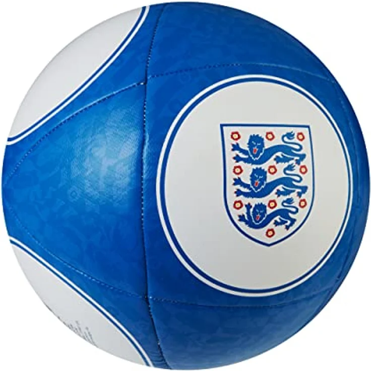 Mitre Offizieller England-Fußball, Weiß/Blau, Größe 5 – Bild 3