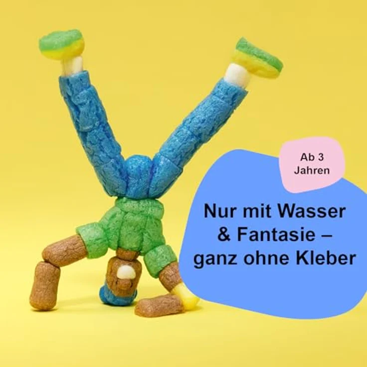 PlayMais Kreativset EDULINE 1000, Bastel Kreativität für Kinder ab 3 Jahren, nachhaltiges und biologisch abbaubares Material, 1000 Teile – Bild 3