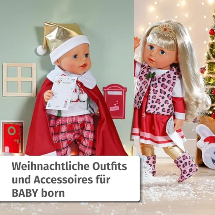 BABY Born Adventskalender mit 24 Überraschungen, Puppenkleidung und Accessoires für 43 cm Puppen, 836101 Zapf Creation - Preisvergleich – Bild 2