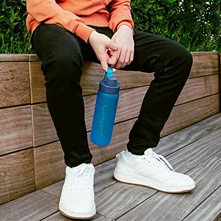 Satch Trinkflasche blue tritan – Bild 10