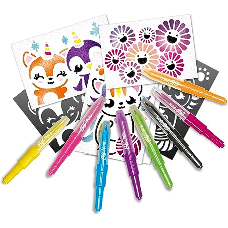 Blopens - Freizeit-Set Kawaii - Zeichnungen und Färbung - Ab 5 Jahren - Lansay – Bild 2