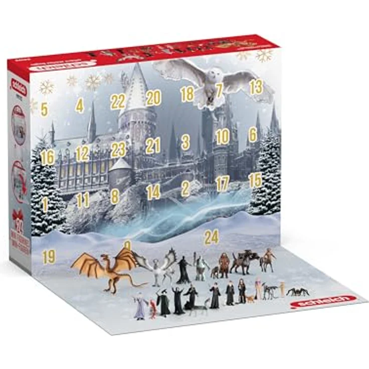 Schleich 99175 Harry Potter Adventskalender 2024, ab 6 Jahren, Playset, 37 x 9 x 28,7 cm, Harry Potter - Preisvergleich – Bild 2