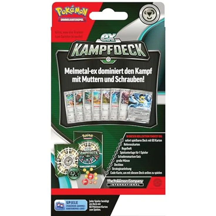 Pokémon Pokémon-Sammelkartenspiel: Kampfdeck Melmetal-ex (sofort spielbares Deck mit 60 Karten) – Bild 4