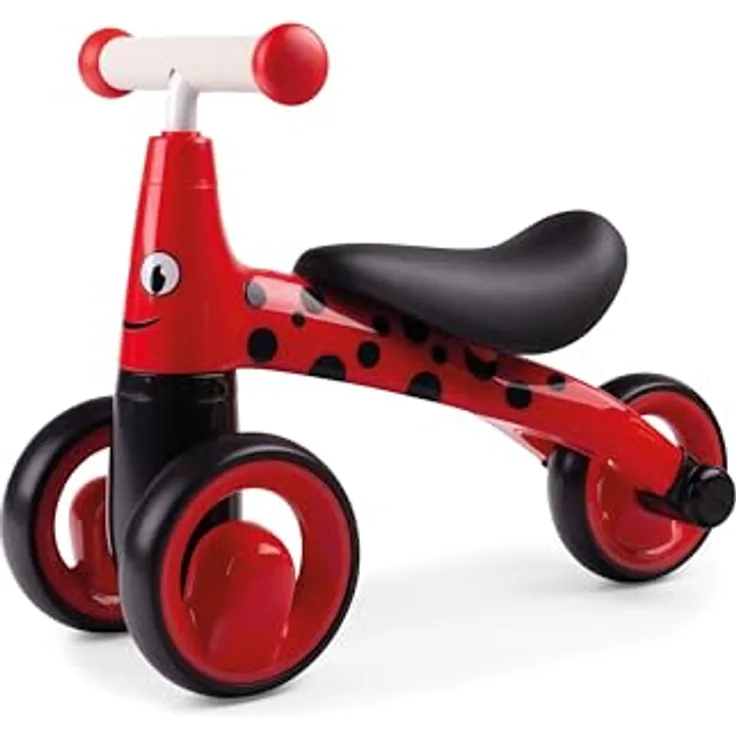 Bigjigs Diditrike Laufrad Marienkäfer, fördert grobmotorische Fähigkeiten, leicht und langlebig, für drinnen und draußen