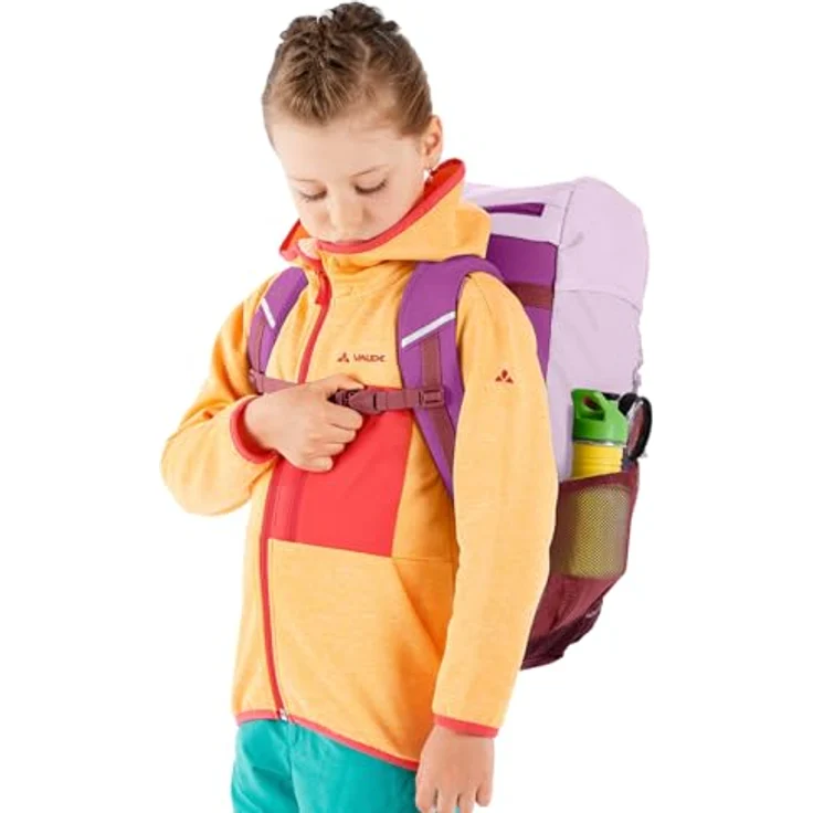 Vaude Skovi 15, Kinderrucksack 43 cm, rosa, 100% Polyester, ideal für den Kindergarten – Bild 4