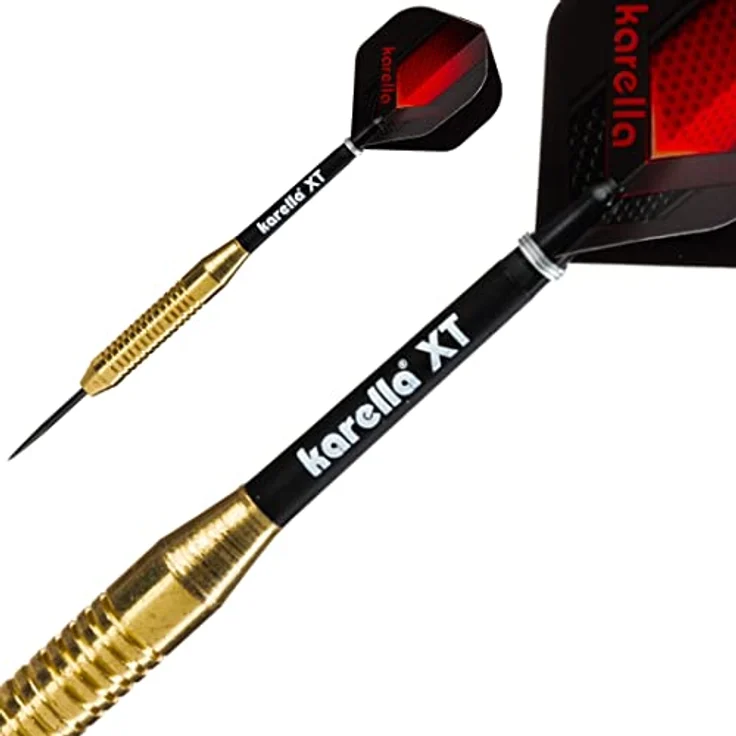 Karella Steeldart XT-1, 22 g, 55 mm Barrellänge, Einsteiger Darts aus Messing mit Profi Zutaten – Bild 3