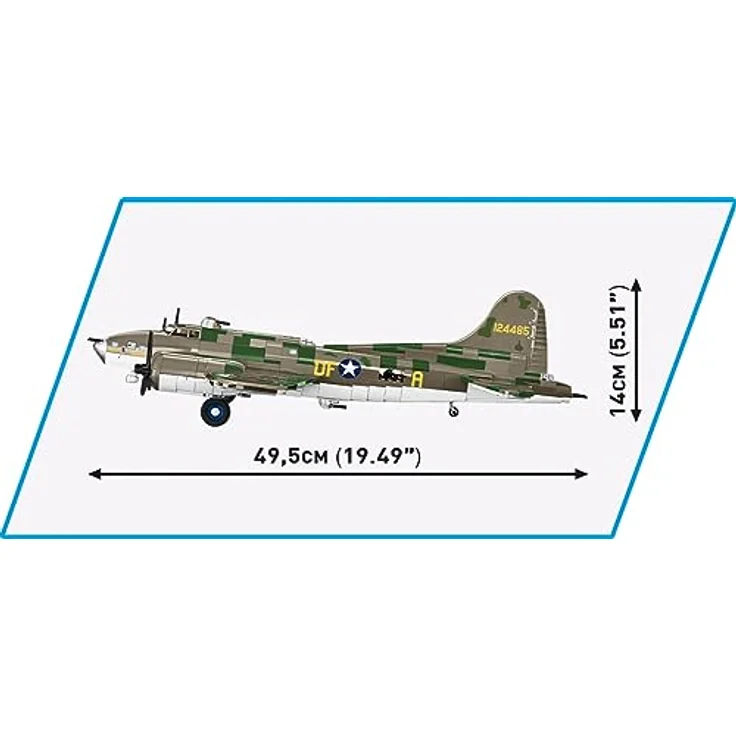 COBI Boeing B-17F Flying Fortress Memphis Belle – Bild 5