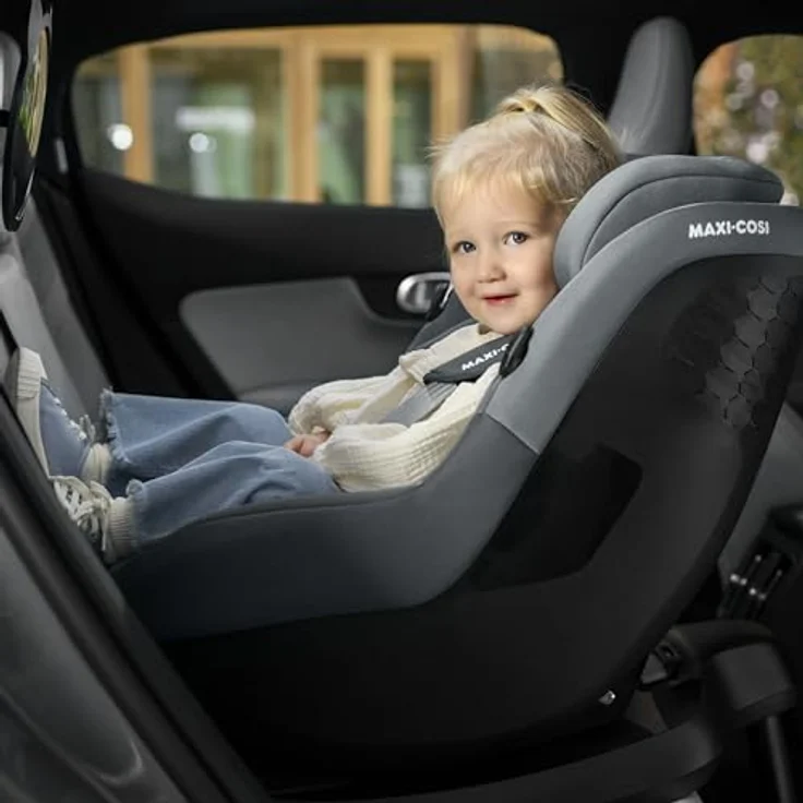 Maxi-Cosi Reboarder-Kindersitz Pearl S i-Size mit G-Cell Seitenaufpralltechnologie - Tonal Black – Bild 10