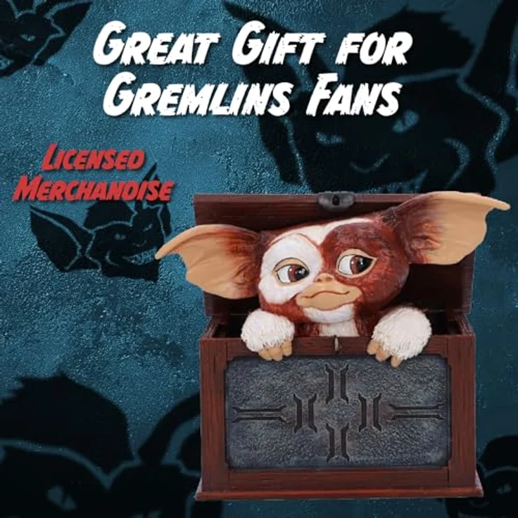 Nemesis Now Gremlins Statue Gizmo - You are Ready 12 cm, handgemalte Mogwai Statue aus hochwertigem Harz – Bild 6