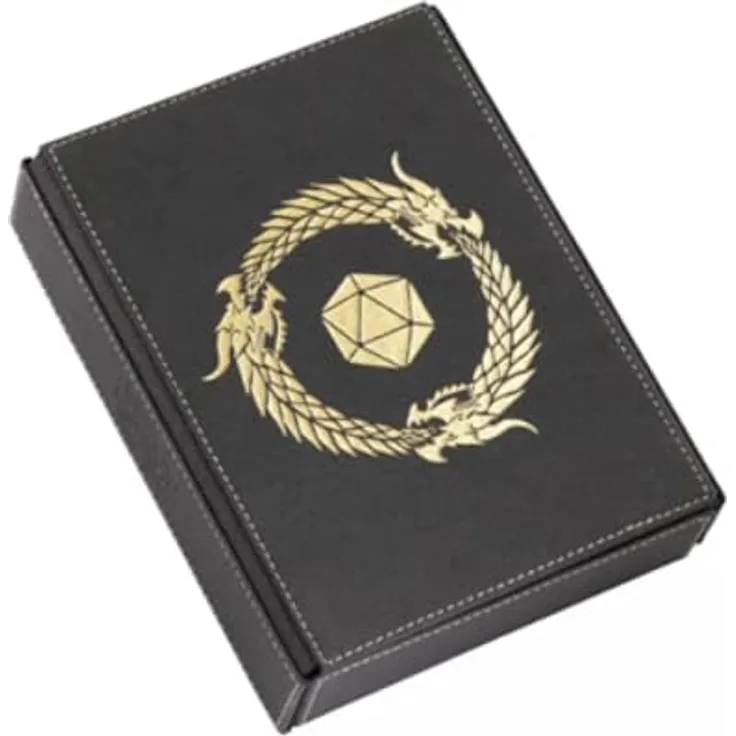 Arcane Tinmen Dragon Shield Dice Companion Iron Grey - Spiel Zubehör mit Langlebigkeit und flexibler Gestaltung
