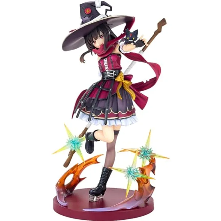 KADOKAWA KonoSuba: God's Blessing on This Wonderful World! Megumin PVC Figur, 10th Anniversary Ver., ca. 17,8 cm hoch