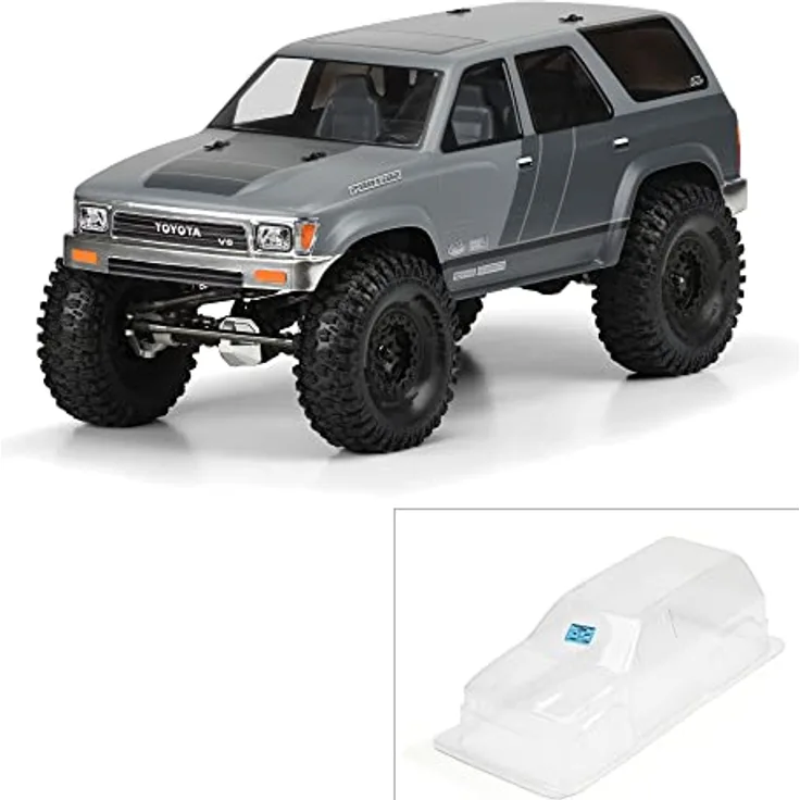 1/10 1991 Toyota 4Runner Clear Body 12.3" (313mm) Wheelbase Crawlers