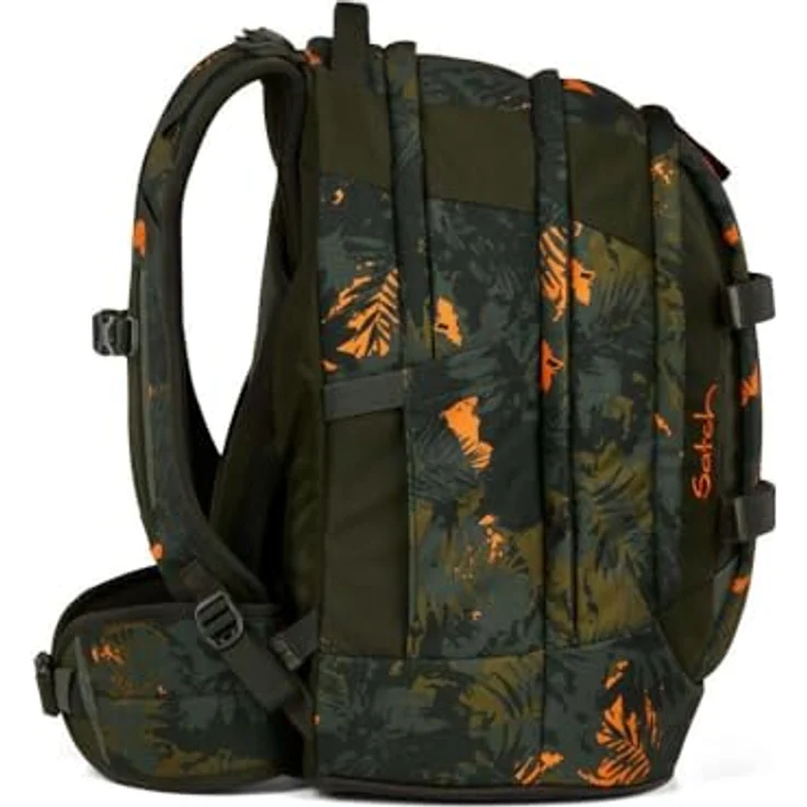 Satch Pack Schulrucksack Set 3tlg. inkl. Schlamperbox und Sportbeutel, Jurassic Jungle, 30 Liter Volumen, 3D Soft-Mesh Rückensystem – Bild 5
