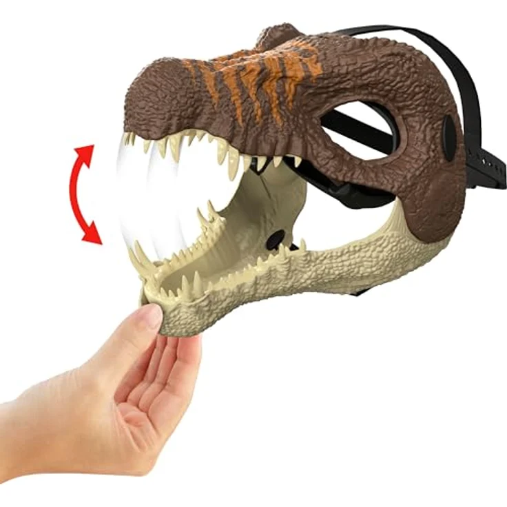 Mattel SAGA Spinosaurus Maske, authentisches Kostümzubehör für kreatives Dinosaurier-Spiel, geeignet für Kinder ab 4 Jahren – Bild 3