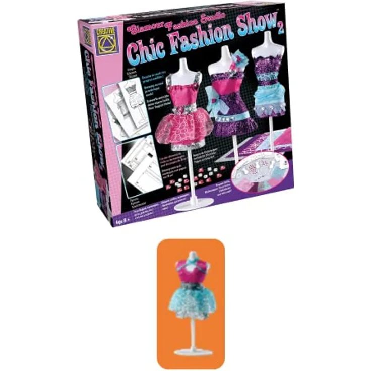 Creative Toys CT 5939 Chic Fashion Show 2 Mode Kreatives Freizeitset, one Size