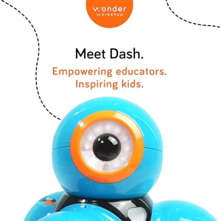 Wonder Workshop DA03 Dash Roboter - spielerisch programmieren lernen für Kinder - Spielzeug – Bild 3