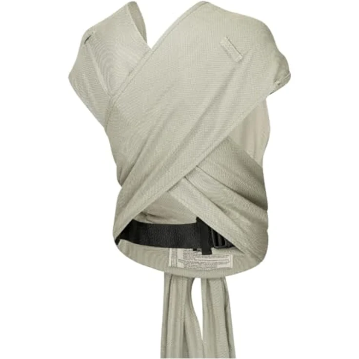 Hoppediz Babytrage Hop-Tye Advanced, Halfbuckle mit Tuchträger, ab Geburt (2,5 - 20 kg) – Bild 2