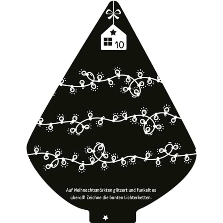 Ars Edition Mein Kritzkratz-Adventskalender, kreativer Adventskalender mit 24 Kratzseiten und Kratzstift, für Kinder ab 5 Jahren – Bild 8