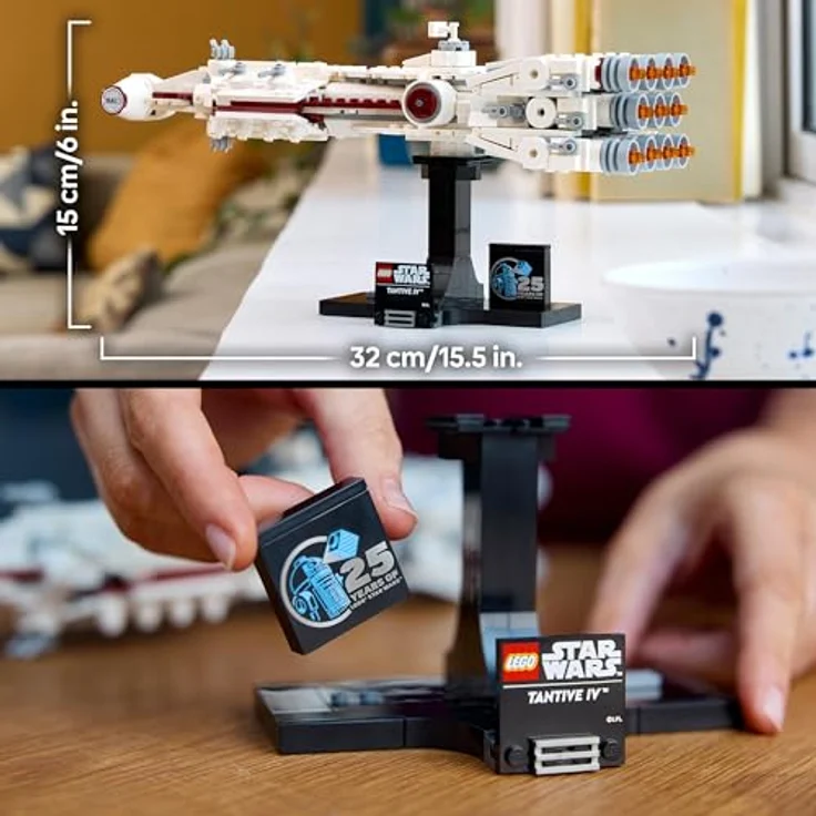 LEGO® Konstruktionsspielsteine Tantive IV (75376), LEGO® Star Wars, (654 St), Made in Europe – Bild 5