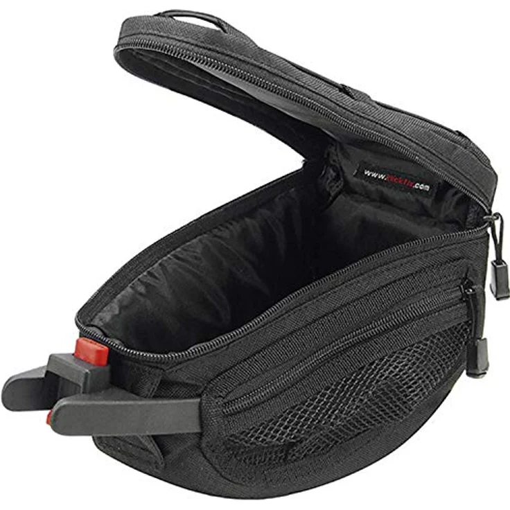KlickFix 0216CS Unisex Contoura Satteltasche, Schwarz, 22 x 12 15 cm EU – Bild 3