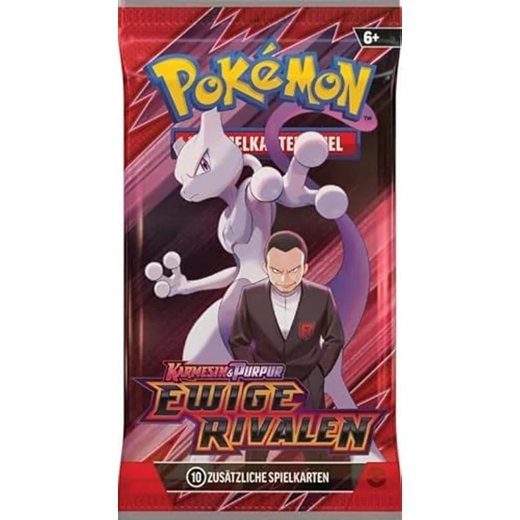 AMIGO POKÉMON 11078 Ewige Rivalen Display, Sammelkarten-Erweiterung Karmesin & Purpur mit 36 Boosterpacks, 10 zufällige Karten pro Pack – Bild 2