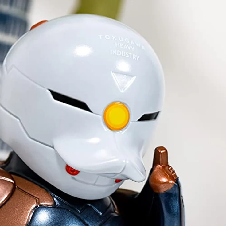 TUBBZ Box-Ausgabe Gray Fox, Sammler-Vinyl-Gummiente Figur, 9 cm groß, offizielles Metal Gear Solid Merchandise – Bild 4