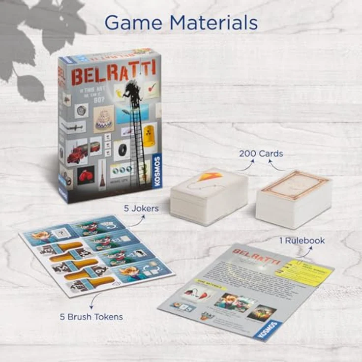 Thames & Kosmos Belratti, Partyspiel für 3-7 Spieler, ab 8 Jahren, kooperatives Bilderspiel mit asymmetrischem Gameplay, unter 30 Minuten Spielzeit – Bild 3
